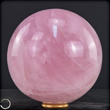 Natuurlijke rozenkwartsbol uit Brazilië- 1152.18 g