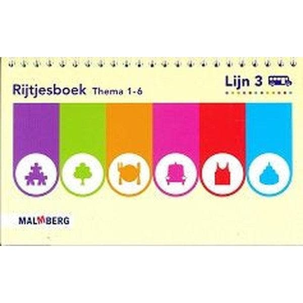 Lijn 3 Rijtjesboek thema 1-6, Boeken, Schoolboeken, Nieuw, Verzenden