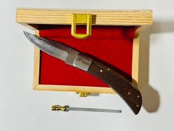 Hekito - Zakmes Kunst en ambachten - Houten FK 17 zakmes