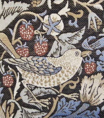 Jacquardweefsel William Morris, zwaar geweven, Art