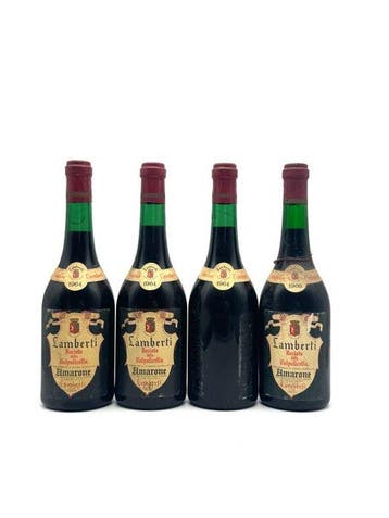 Lamberti 1964 x3, 1966 - Amarone della Valpolicella - 4, Nieuw