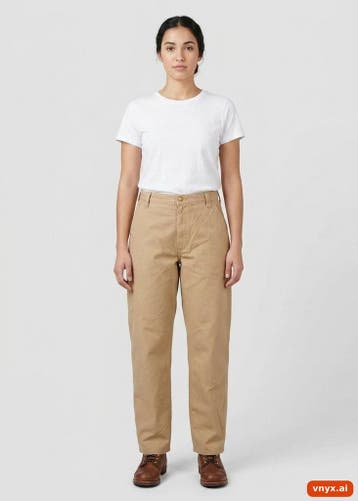 Carhartt Jeans Dames maat WW36 / L30 Beige Vintage, Ophalen of Verzenden, Nieuw