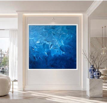 Ewa Kaczmarek EK.art - Blue – Sapphire Symphony XXL