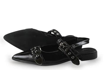 Nelson Ballerinas in maat 39 Zwart, Kleding | Dames, Verzenden, Zwart, Ballerina's, Zo goed als nieuw