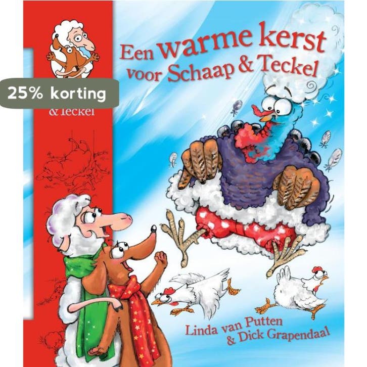 Een warme kerst voor Schaap en Teckel / De avonturen van, Boeken, Kinderboeken | Kleuters, Gelezen, Verzenden