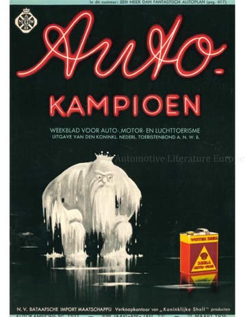 1936 AUTOKAMPIOEN MAGAZINE 12 NEDERLANDS, Boeken, Nieuw, Author