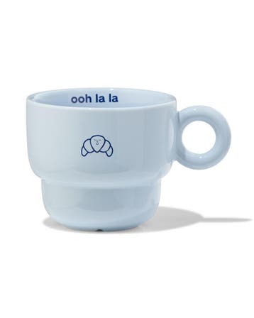 HEMA Mok 240ml keramiek croissant, Verzenden, Nieuw