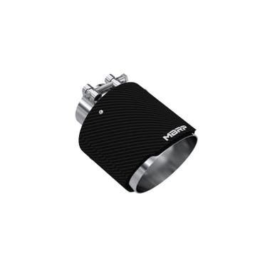 MBRP Universal Carbon Fiber Tip 2.5in ID / 5in OD Out /, Auto-onderdelen, Ophalen of Verzenden, Nieuw