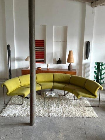 Fröscher - Fauteuil (6) - Textiel, Staal - zitgroep
