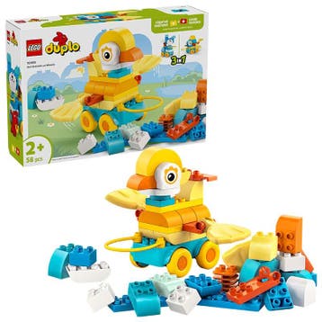 LEGO DUPLO - 3in1 Animals on Wheels 10448, Ophalen of Verzenden, Nieuw