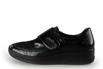 Rieker Nette schoenen in maat 42 Zwart, Verzenden, Zwart, Overige typen, Zo goed als nieuw