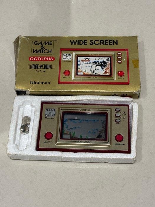 Nintendo - Game & Watch - Wide Screen - OCTOPUS (OC-22) -, Spelcomputers en Games, Spelcomputers | Overige Accessoires