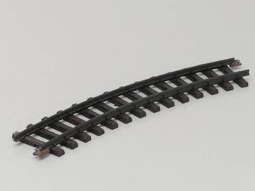 LGB 15000 Gebogenes Gleis,R2,30 Grad, Ongepoetst, met Sch..., Gebruikt, Rails, Ophalen of Verzenden, LGB