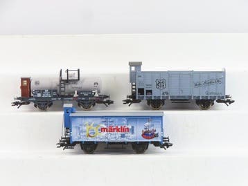 Märklin H0 - 48219/48915/48919 - Modeltrein goederenwagon, Nieuw