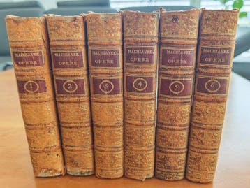 Niccolò Machiavelli - Niccolò Machiavelli - Opere - Complete, Antiek en Kunst