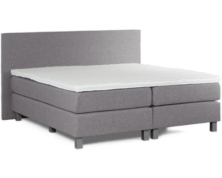 Boxspring Max Grijs, Huis en Inrichting, Slaapkamer | Boxsprings