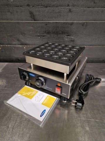 Poffertjesplaat | Maxima | 25 stuks | Ø 4,5 cm | 230V |, Nieuw in verpakking, Bakkerij en Slagerij