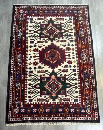 Kazak - Vloerkleed - 198 cm - 135 cm, Nieuw