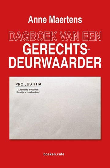 9789493306578 Dagboek van een gerechtsdeurwaarder, Verzenden, Nieuw, Anne Maertens