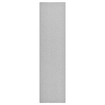 vidaXL Tapijtloper 80x300 cm lichtgrijs, Verzenden, Nieuw, Grijs
