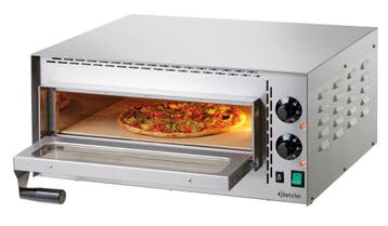 Bartscher Pizza Oven | Mini Plus | RVS | 1x Ø35 cm | 50-400°, Ophalen of Verzenden, Nieuw in verpakking
