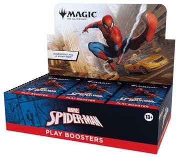 Marvels Spider-Man Play Boosterbox, Ophalen of Verzenden, Nieuw