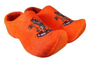 Klompsloffen oranje, Ophalen of Verzenden, Nieuw