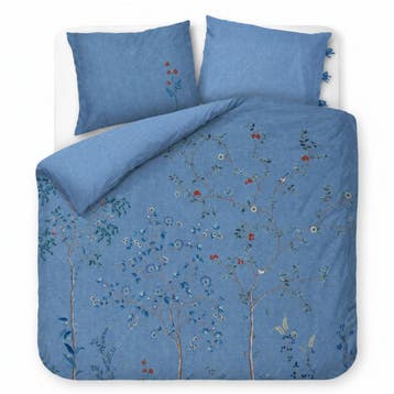 Pip Studio Desi Garden Dekbedovertrek - Blauw - 2-Persoons (, Nieuw