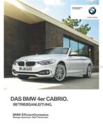 2017 BMW 4 SERIE CABRIO INSTRUCTIEBOEKJE DUITS