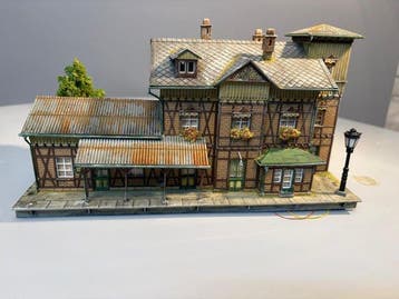 Faller, Noch, Preiser H0 - 190085 - Modeltreingebouwen (1) -, Nieuw