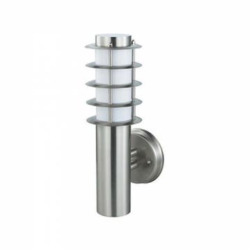 LED Tuinverlichting - Wandlamp Buiten - Nalid 2 - E27, Nieuw, Ophalen of Verzenden, Rvs, Hanglamp