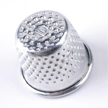 1 x Aluminium vingerhoedje c.a. 15 x 9mm diameter breedst..., Ophalen of Verzenden, Nieuw, Overige typen