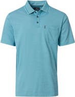 CASAMODA Polo Stretch Turquoise maat 6XL Heren, Verzenden, Nieuw, Groen, CASAMODA