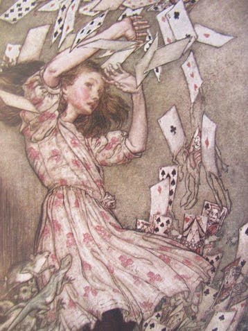 Arthur RACKHAM - Aventures dAlice au pays des merveilles &