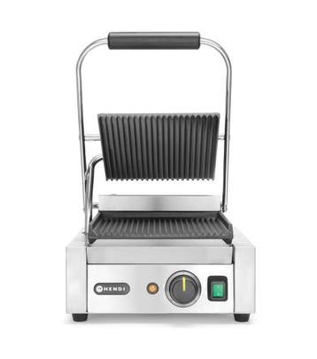 Contactgrill - Enkel, Hendi, Boven En Onder Geribd, 230v/180, Ophalen of Verzenden, Nieuw in verpakking