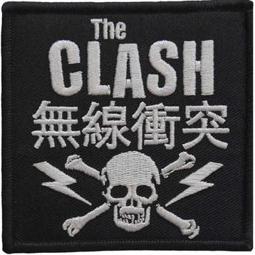 The Clash - Skull &amp; Crossbones - Patch, Ophalen of Verzenden, Nieuw, Kleding