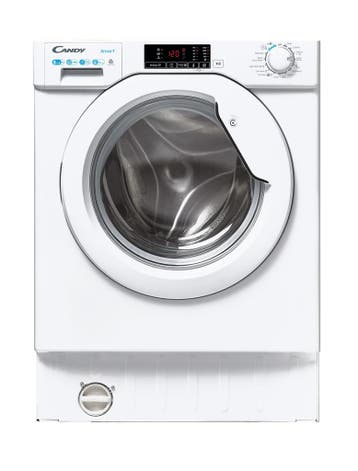 Candy CBD485D1E/1-80 - Inbouw was-droogcombinatie - 8 kg, Ophalen of Verzenden, Nieuw, 85 tot 90 cm