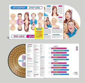 lp nieuw - steps - STEP ONE (nieuw), Verzenden, Zo goed als nieuw, Overige formaten