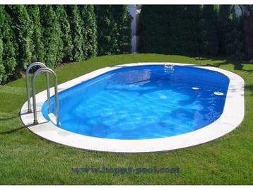 Happy Pool Ovaal inbouwbad 150 cm diep, Verzenden, Nieuw