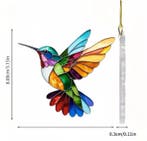 Kolibrie Zonvanger Acryl Regenboog Raamhanger Vogel Decor, Verzenden, Nieuw