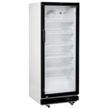 Drankenkoeling | 310L | Zwart/Wit | 0°C/+10°C | Statisch +, Verzenden, Nieuw in verpakking