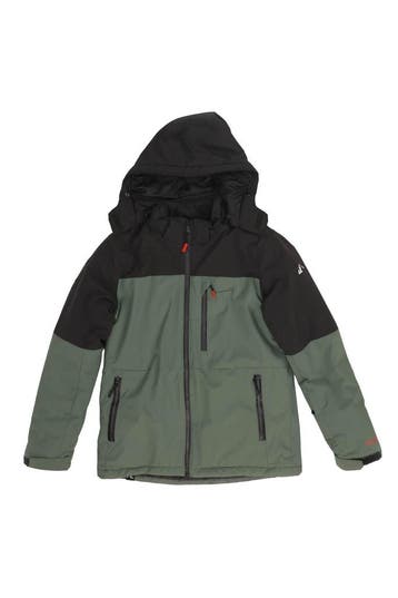 Mountain Peak Jas in maat 158 Groen, Verzenden, Zo goed als nieuw, Overige kleuren, Mountain Peak