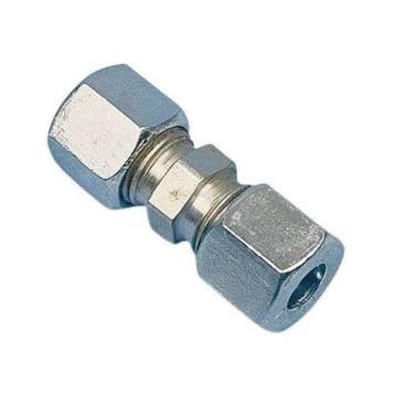 Knelkoppeling recht 8mm staal, Ophalen of Verzenden, Nieuw