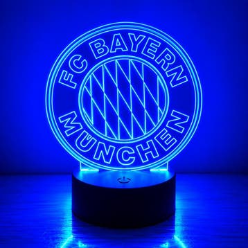 Led lamp Bayern Munchen, Kunststof, Overige merken, Meerkleurig, Ophalen of Verzenden