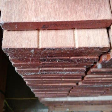 Vlonderplank Keruing 3050x145x19mm, Ophalen of Verzenden, Nieuw
