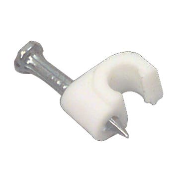 Coaxkabel Clip voor bevestiging 7mm kabel, Audio, Tv en Foto, Ophalen of Verzenden, Nieuw, Tv-kabel