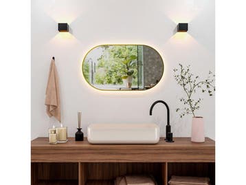 Mirlux Badkamerspiegel - LED Verlichting & Verwarming -, Huis en Inrichting, Overige Huis en Inrichting, Verzenden, Nieuw