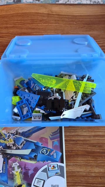 LEGO Jay and Lloyd#039s Velocity Racers 71709, Zo goed als nieuw, Complete set, Lego, Ninjago