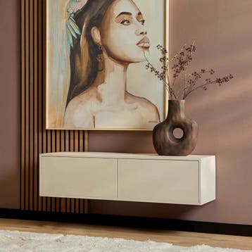 Zwevend tv meubel Vision Sand | 120 cm | Starfurn, Huis en Inrichting, Ophalen of Verzenden, Nieuw