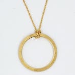 Ketting met hanger - 18 karaat Geel goud